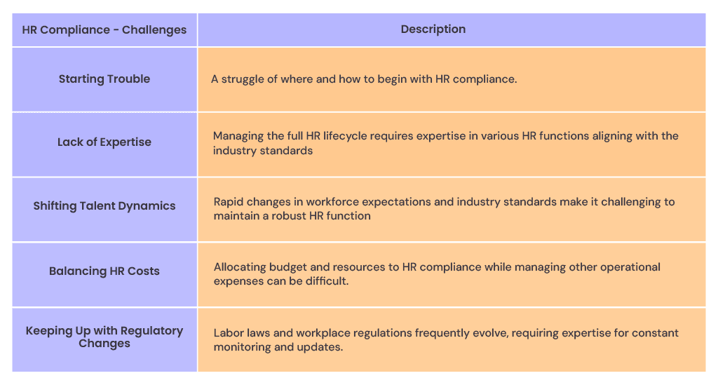 Common HR Compliance Challenges